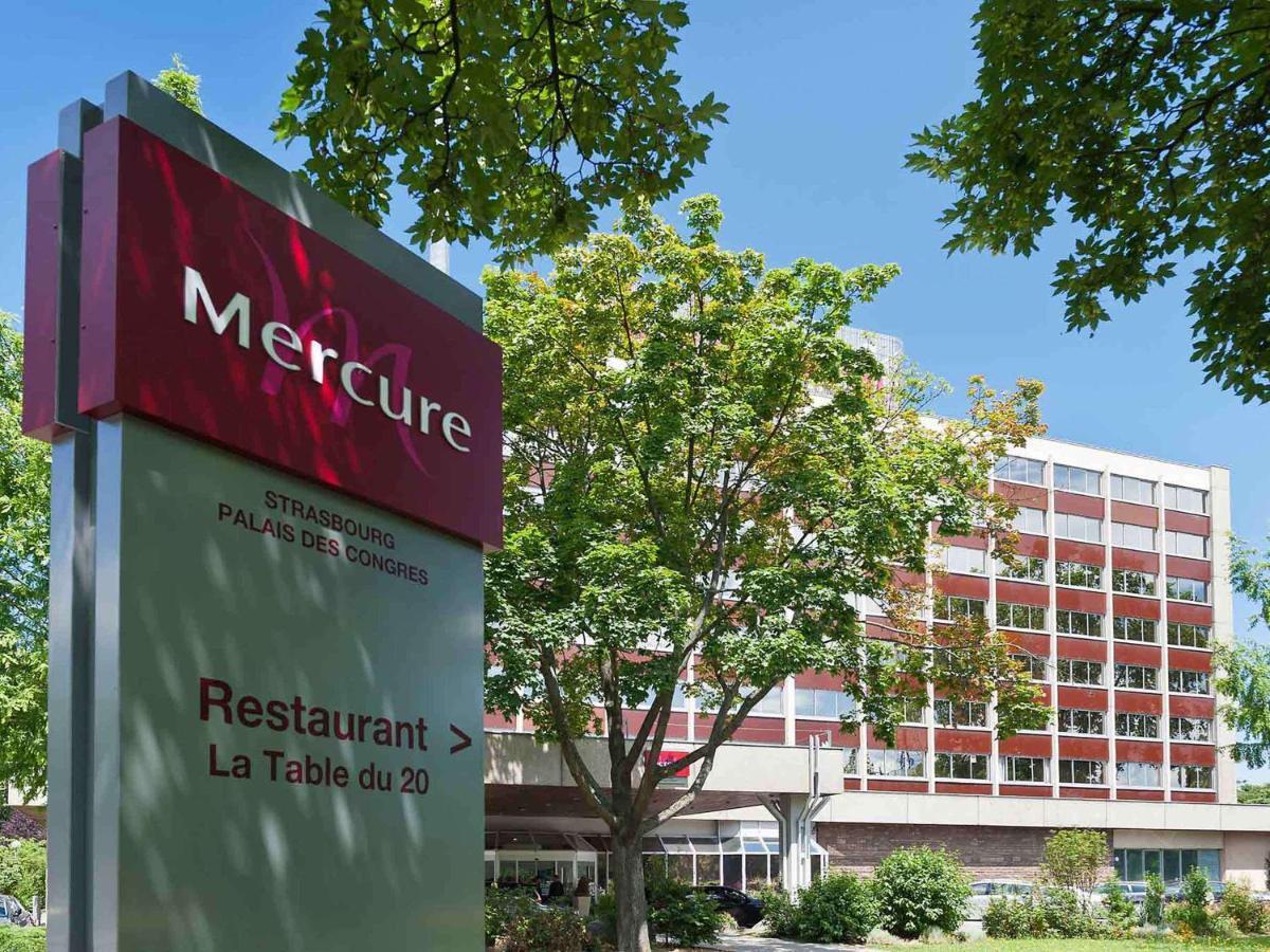 Mercure Strasbourg Palais Des Congres Exterior foto
